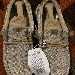 Hey Dude Men's Wally Ascend Woven Shoes - Tan